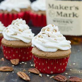 Bourbon Spice Cupcakes