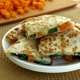 Butternut Squash Quesadillas