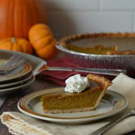 Pumpkin Pie with Coconut Milk