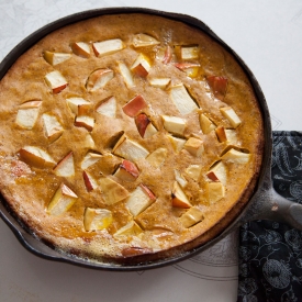 Spiced Pumpkin Apple Pancake