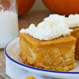 Tall & Dense Pumpkin Cake