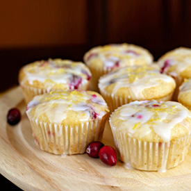 Cranberry Lemon Muffins