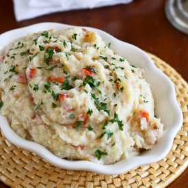 Vegan Mashed Potato & Cauliflower