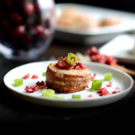 Itty Bitty Sweet Potato Stacks