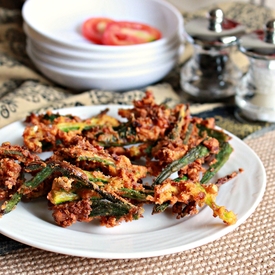 Okra Fritters