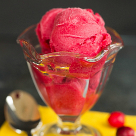 Cranberry Sorbet