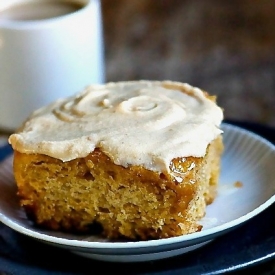 Sweet Potato Cinnamon Rolls