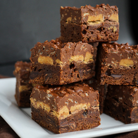 Chocolate PB Brownies