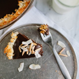 Gluten Free Coconut Chocolate Pie