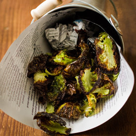 Brussels Sprouts Chips