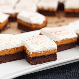 Chocolate Pumpkin Bars