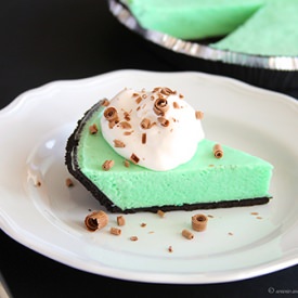 Cream de Mint Pie