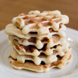 Vanilla Waffles: Make Ahead & Freeze