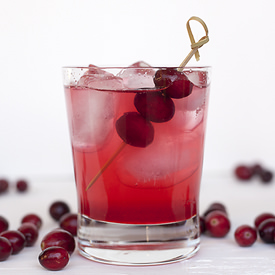 Spiced Cranberry Cocktail