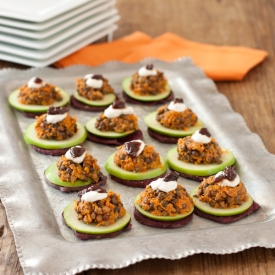 Curried Lentil Sweet Potato Bites