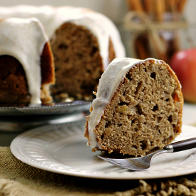 Fresh Apple Bundt Cake with Glaze