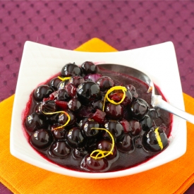 Savory Blueberry Sauce