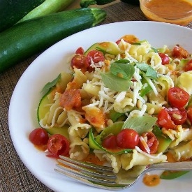 Garden Vegetable Campanelle