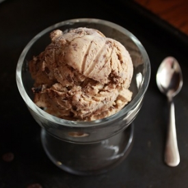 Fig and Nutella Ice Cream