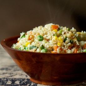 Cauliflower “Fried Rice”