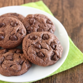 Flourless Chocolate PB Cookies