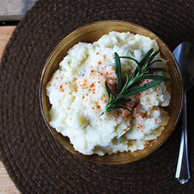 Roasted Garlic + Rosemary Potatoes