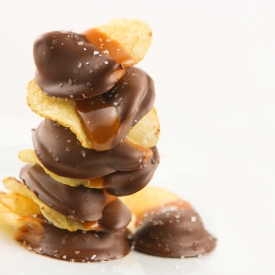 Salted Chocolate Caramel Crunchers