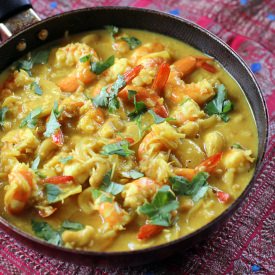 Prawn and Cashew Vindaloo