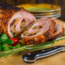 Stuffed Pork Loin Roast