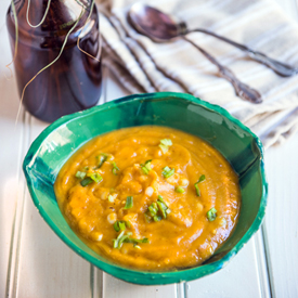 Sweet Pot., Corn & Jalapeño Bisque