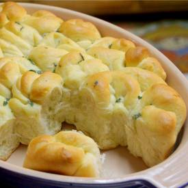 Buttery Herb Dinner Rolls