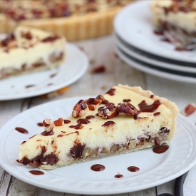 Chocolate Pecan Cheesecake