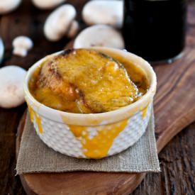 French Mushroom Stout Soup