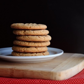 Honey Peanut Butter Cookies