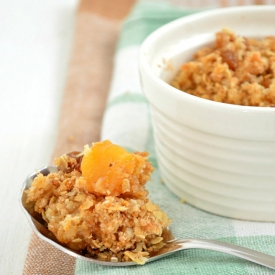 A Bit Healthier Apple Crumble