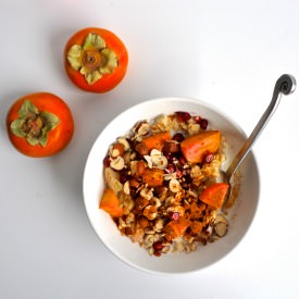 Persimmon Overnight Oats