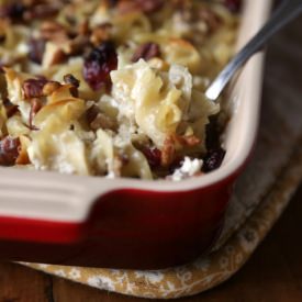 Pecan-Cranberry Noodle Kugel