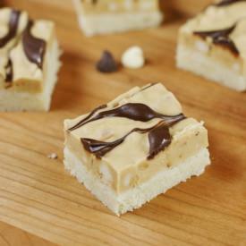 Peanut Butter Shortbread Bars