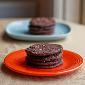 Salted Dark Chocolate Crisps