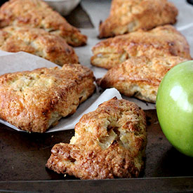 Apple Cheddar Scones