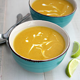 Curried Butternut Squash Soup