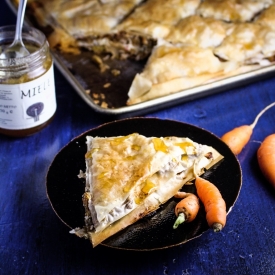 Savory Carrot Baklava