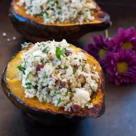 Acorn Squash Stuffed with Quinoa