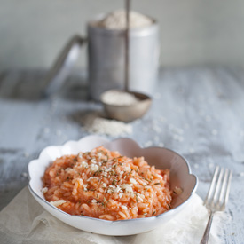 Tomato Risotto With Fennel Seeds