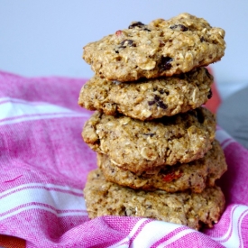 Loaded Vegan Breakfast Cookies