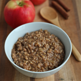 Crockpot Apple Pie Oatmeal