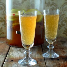 Sparkling Apple Pear Mock Sangria