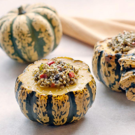 Savory Stuffed Winter Squash