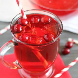 Easy Cranberry Spritzer Drink