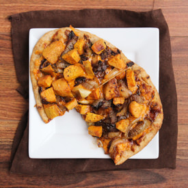 BBQ Sweet Potato Pizza